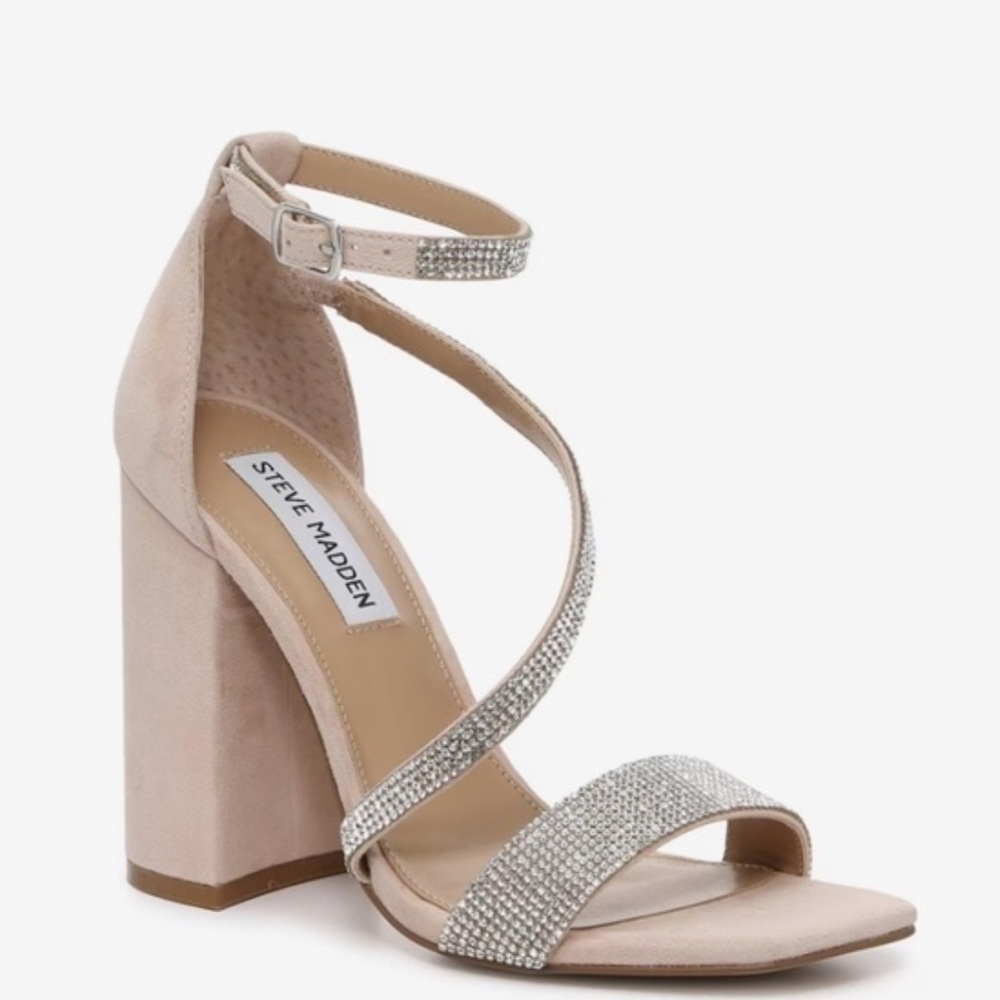 Steve Madden Varali Nude Multi Heels